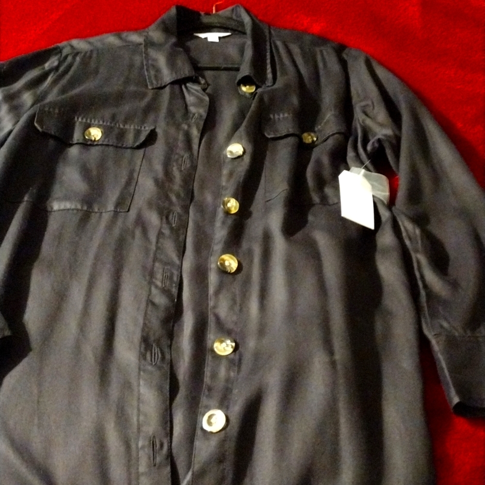 Black casual dress size 16/18